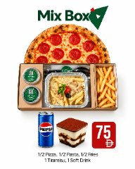 Half Pizza & Pasta