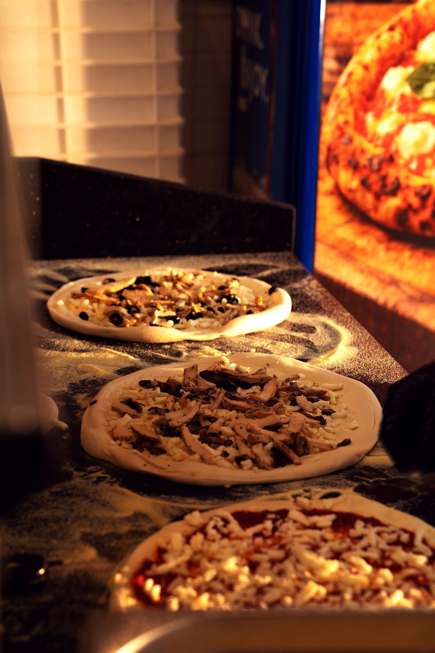 Stone-baked to order